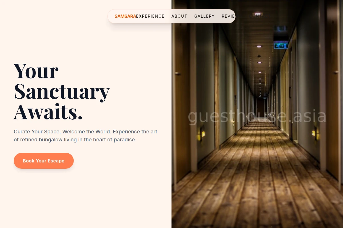 bungalow Hotel Management